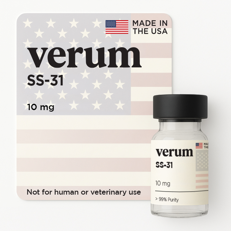 SS-31 10mg research peptide vial