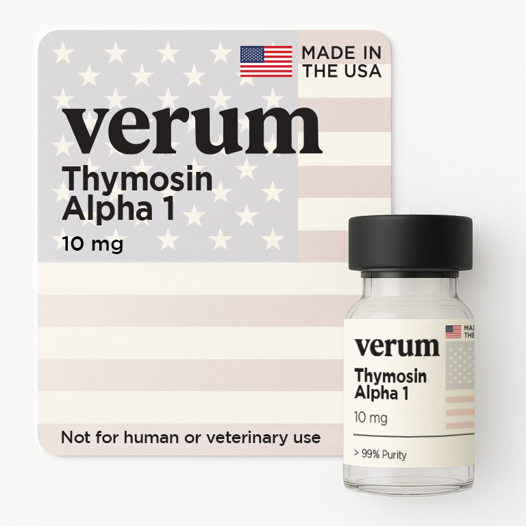 Thymosin Alpha 1 10mg research peptide vial